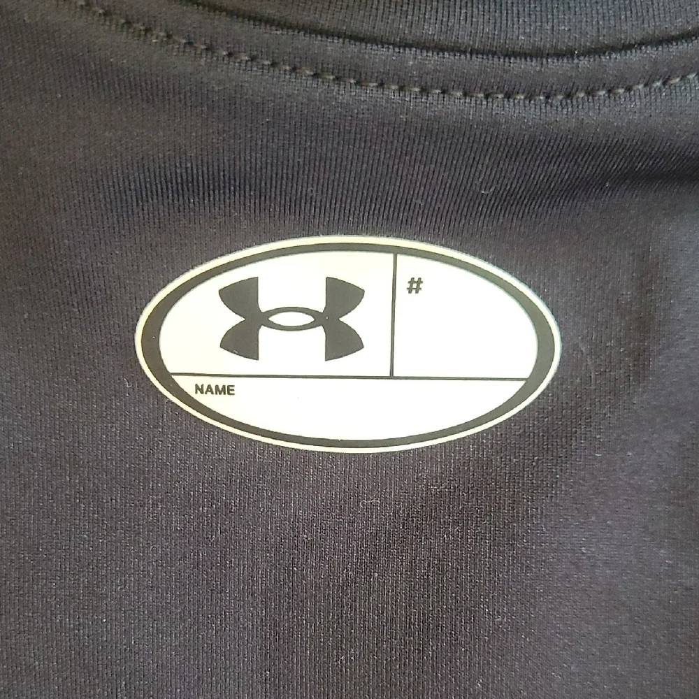 Under Armour Black Long Sleeve Top YLG